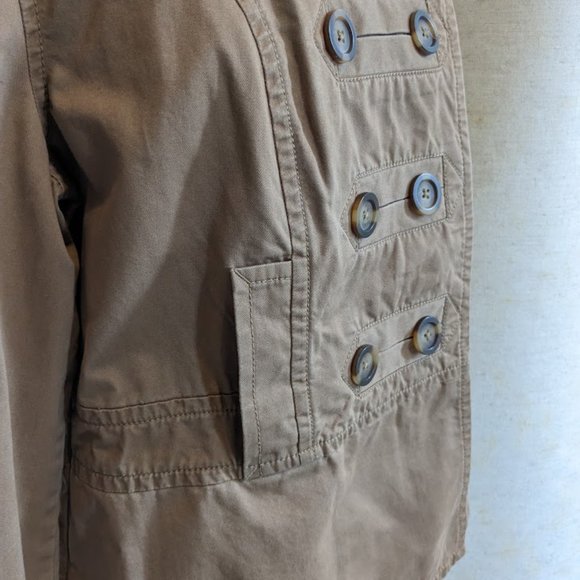 Old Navy Cotton Double-Breasted Coat - Picture 5 of 8